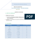 Cálculo Mental - Bases Del Concurso - PPFF