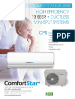 13 Seer: High Efficiency - Ductless Mini-Split Systems