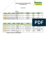 Programacion Intercolegiados Municipal 2022