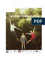 Livret Etudiant Danse