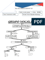 Ejercicios de Concurrencia Vocálica