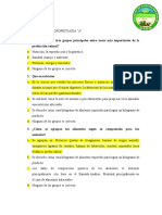 Preguntas Sobre Nutricion