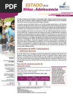 Informe Tecnico Ninez y Adolescencia