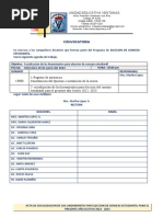 Actas de Participacion Estudiantil - Socializacion