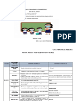 Planificacion Del 18 Al 22 de Octubre