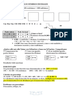 Los Numeros Decimales Primera Parte