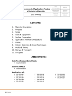 Application Procedure Onto Stopaq