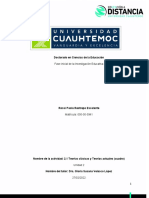 Actividad 2.1 - Teoriasclásicas Teorias Actuales - Rossi - Restrepo