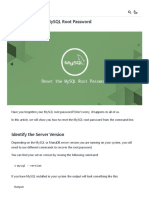 How To Reset The MySQL Root Password - Linuxize