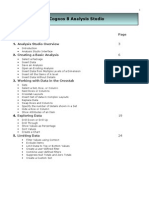 Cognos 8 Analysis Studio