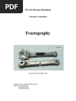 Fractography: TFYA21 Physical Metallurgy