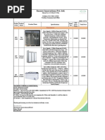 Techno Commercial Offer KRUPA FOODS.