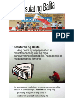 Pagsulat Balita