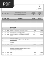 Orçamento - Muro de Vedação