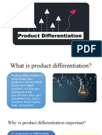 Product Differentaition