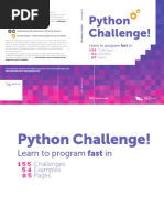 Python Challenge!: Learn To Program Fast in