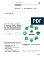 Applications of Biotechnology in Food and Agriculture