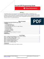 Sluaa32a - Calibration and OTP Guide