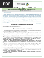 Aula 14 - 7º LP - Recomposição Da Aprendizagem