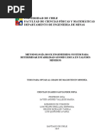 Metodología Rock Engineering System para Determinar Estabilidad Geomecánica en Taludes Mineros