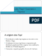 A Expansão Tupi-Guarani e Tapuia