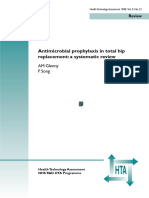 Antimicrobial Prophylaxis in Total Hip Replacement: A Systematic Review