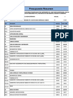 Presupuesto Riego Tecnificado