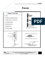 Force: Chapter Out Line