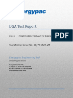 Transformer Oil DGA