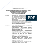 SK Kabadan Nomor 695 Tahun 2010 Tentang Pedoman Registrasi Perusahaan Fumigasi Dengan Metil Bromida (MBR) Skim Audit Badan Karantina Pertanian