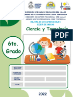 Prueba 6° Grado - Ciencia y Tecnología - Ecer de Inicio