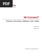 iM-Connect: Protocol Conversion Software User Guide