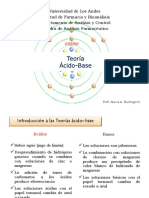 Teoria Ácido Base Bioanálisis