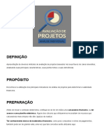 Avaliação de Projetos - Análise Individual