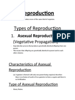 Types of Reproduction