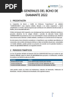 Bases Del Buho de Diamante 2022