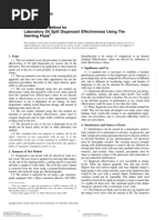 ASTM F2059-00 Dispersant Effectiveness Using Swirling Flask