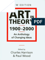 Art in Theory 1900-2000, Introduction