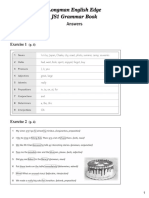 JS1 Grammar Book Answer Keys