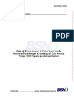 SNI 2354.9-2009 Prosedur Penentuan Residu Klorampenikol KCKT Produk Perikanan