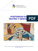 Programa Formacion Teatro