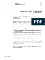 Module 003 Module 003 Problem Solving Through Flowchart 2