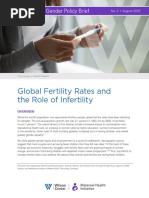 Global Fertility Rates and The Role of Infertility