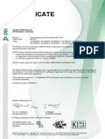 Certificate: Rittal GMBH & Co. KG Auf Dem Stützelberg 18 35745 Herborn, Germany