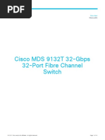 Cisco MDS 9132T 32-Gbps 32-Port Fibre Channel Switch Data Sheet