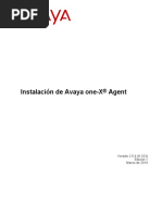 Instalación de Avaya One-X Agent