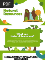 Green Minimal Simple School Environmental Science Geography Project Presentation