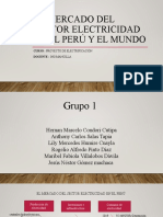 El Mercado Del Sector Electricidad en El Perú