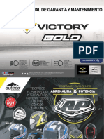 Manual de Garantia y Mantenimiento Victory BOLD