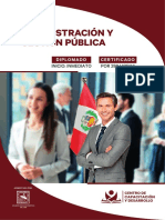 Administración y Gestión Pública